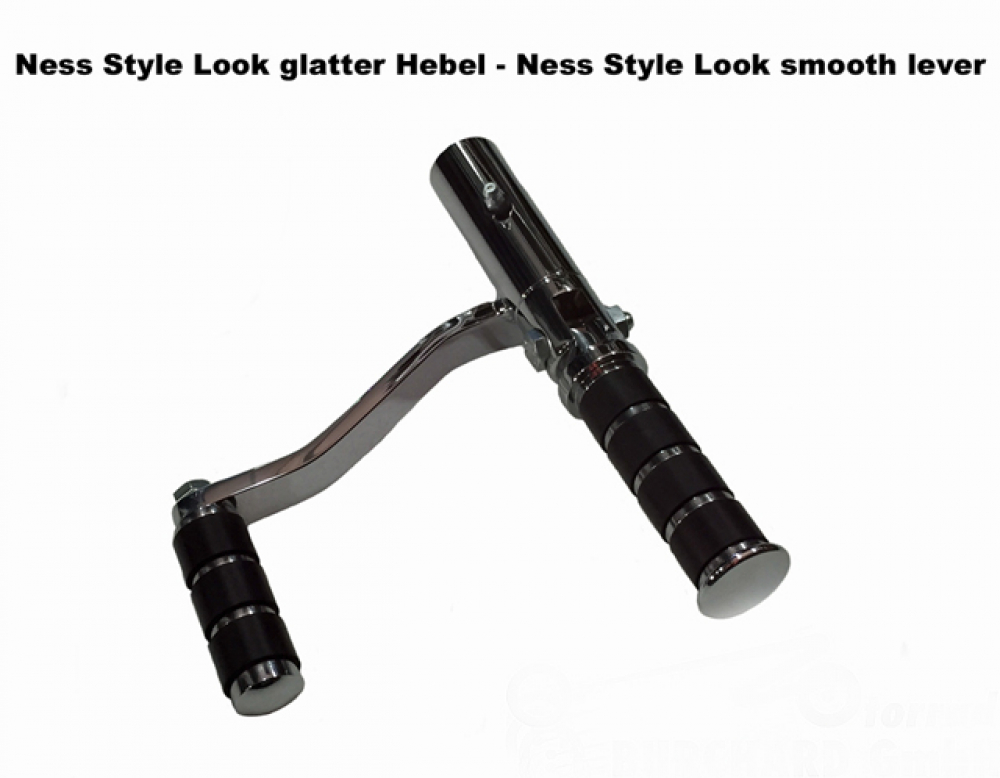 MB vorverl. Fußrasten / 10 cm / Ness Style glatt / chrom / SUZUKI VL 1500 Intruder / ABE