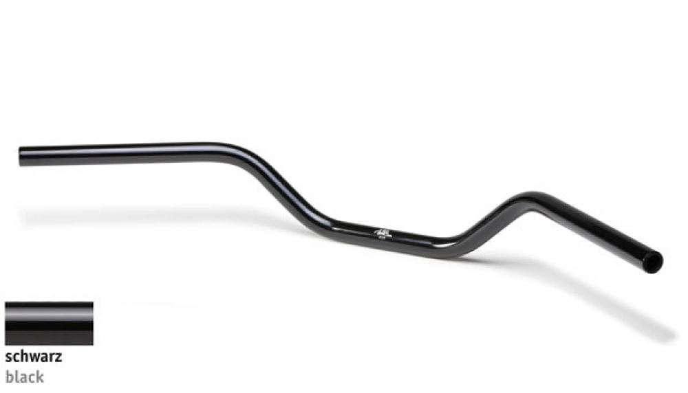 LENKER  Flat Track 1" (1 Zoll) Stahl / black / 835 / 110 / 185 mm / Tüv