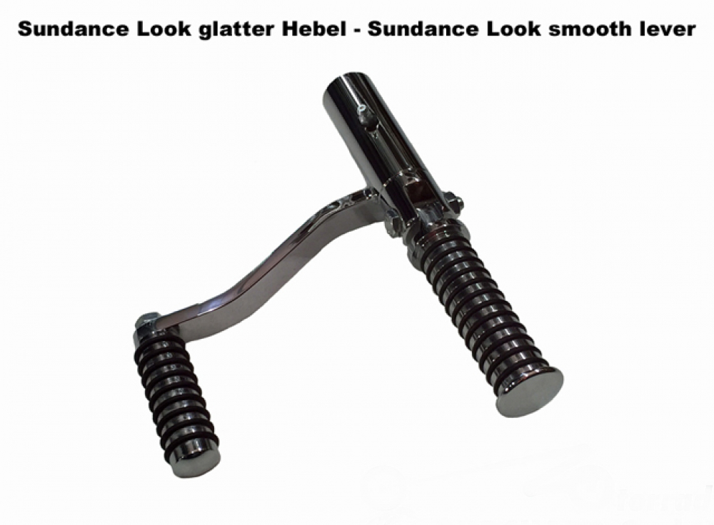 MB vorverl. Fußrasten / Sundance Look glatt / kurz 11 cm / chrom / HONDA VT 750 C - Spirit - RC50 / RC53 / ABS / ABE