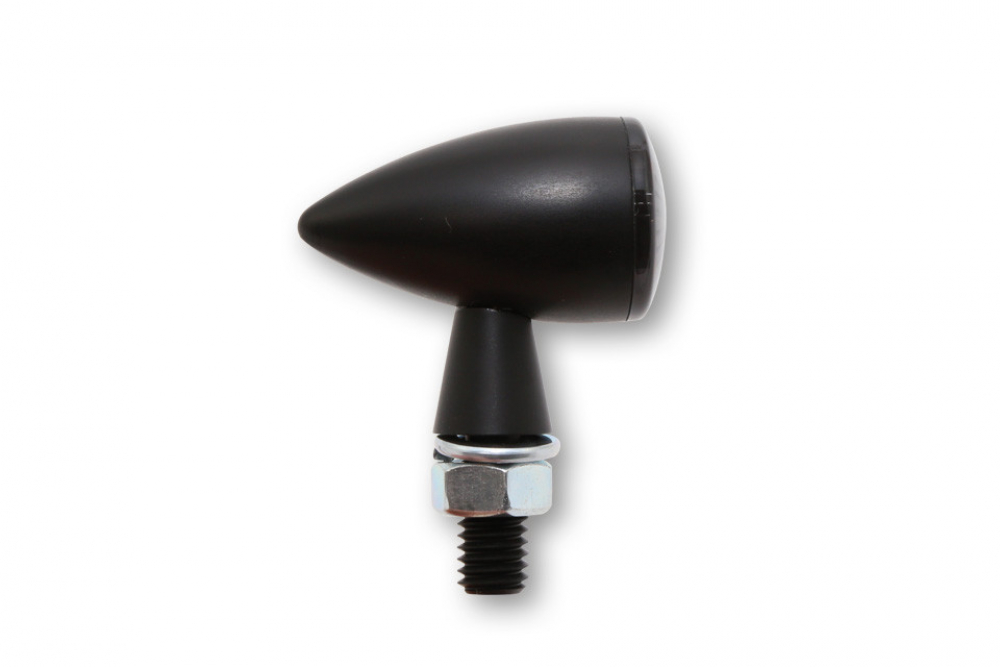 Apollo Bullet - LED Blinker / schwarz - dunkles Glas / Paar / E-Zei.