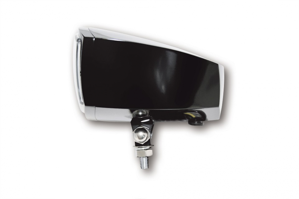 NEU: PW SCHEINWERFER OREGON / Schwarz / klares Glas / Befestig. unten / E-Zeich.