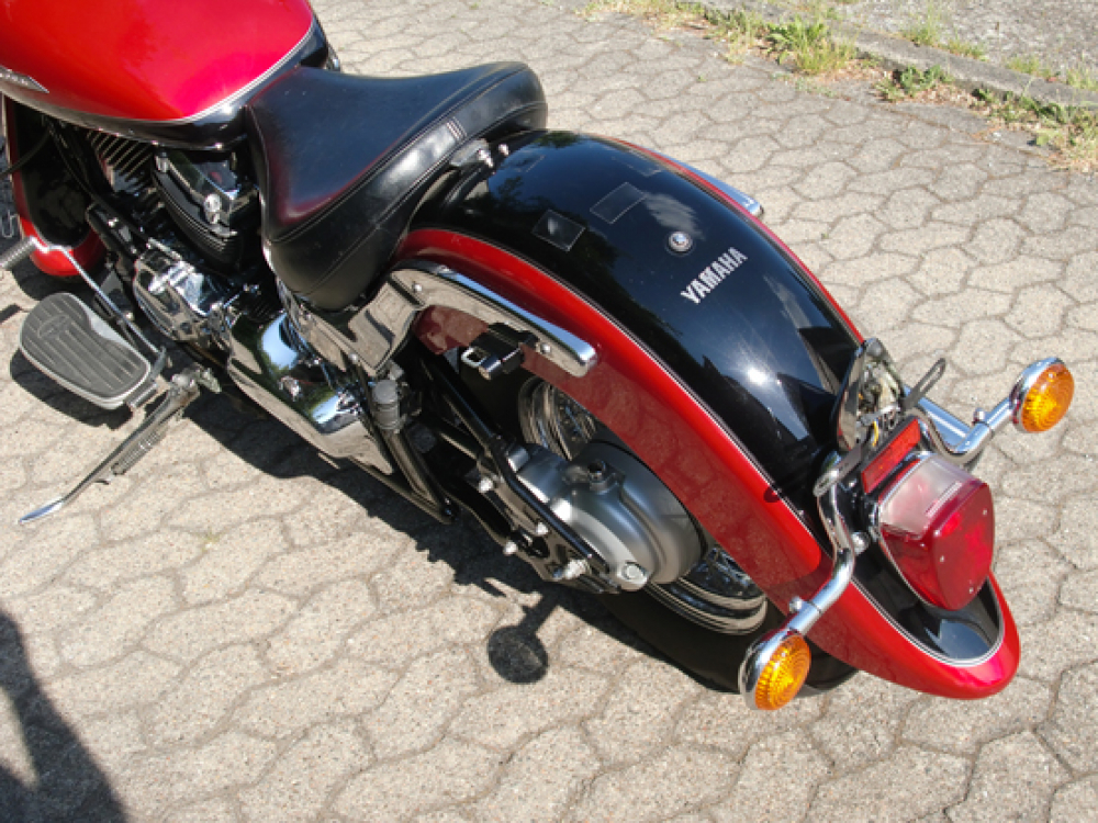 Original - Heckfender - Schutzblech / gebraucht / YAMAHA XVS 650 Classic / Stahlblech