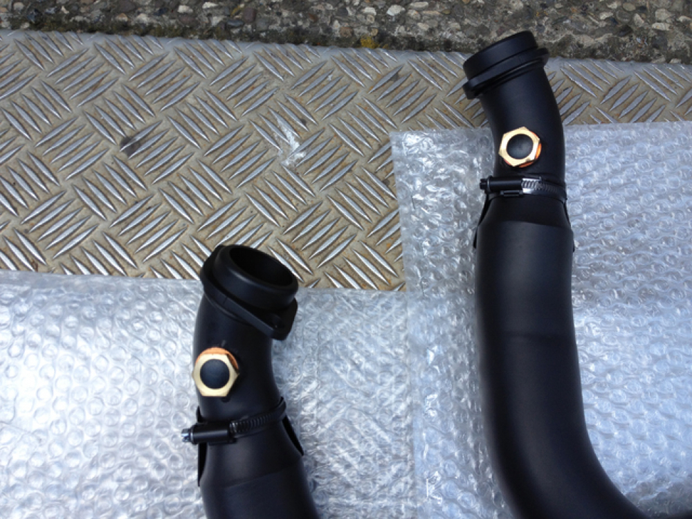FALCON Double Groove / HD Sportster XL 883/1200 / Komplettanlg. / KAT / black / 06 - 13 / ABE