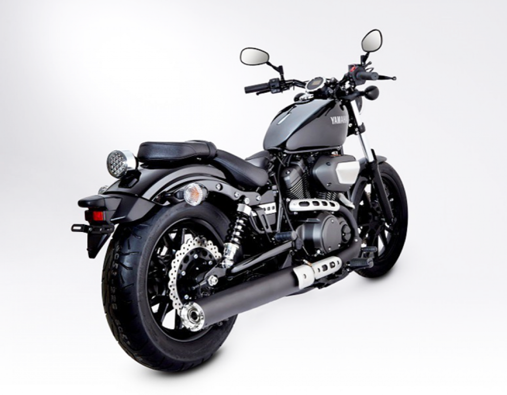 MILLER 2-1 - DART X - Endschalldämpfer / KAT / blackmatt / Yamaha SCR 950 / EG-BE