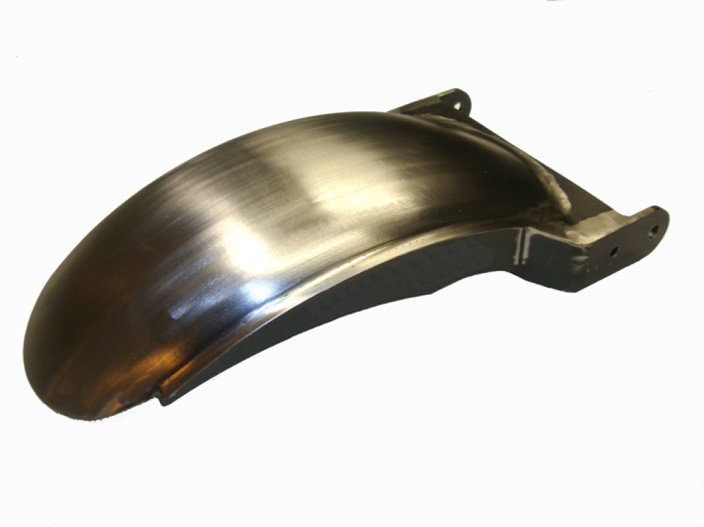 HECKFENDER Stiletto / Stahlblech 215mm / 10mm / HD-Schwinge / Softail 00 - 05 / Tüv