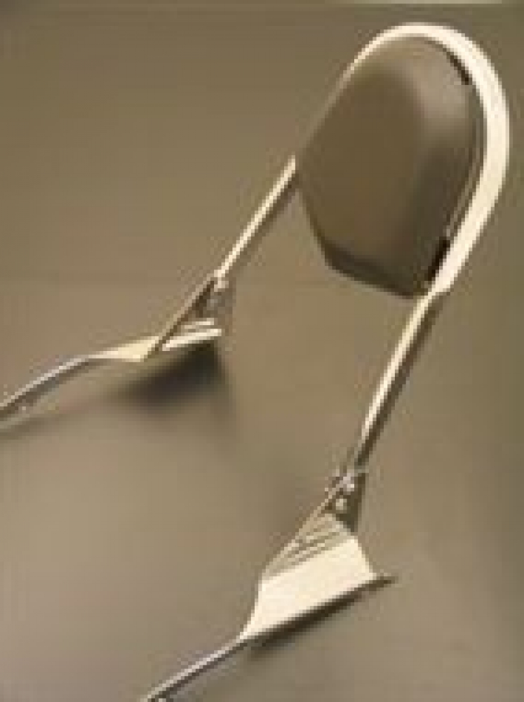 HH SISSY BAR "WIDE" / 400mm hoch / chrom / Yamaha XVS 125 - XVS 1100