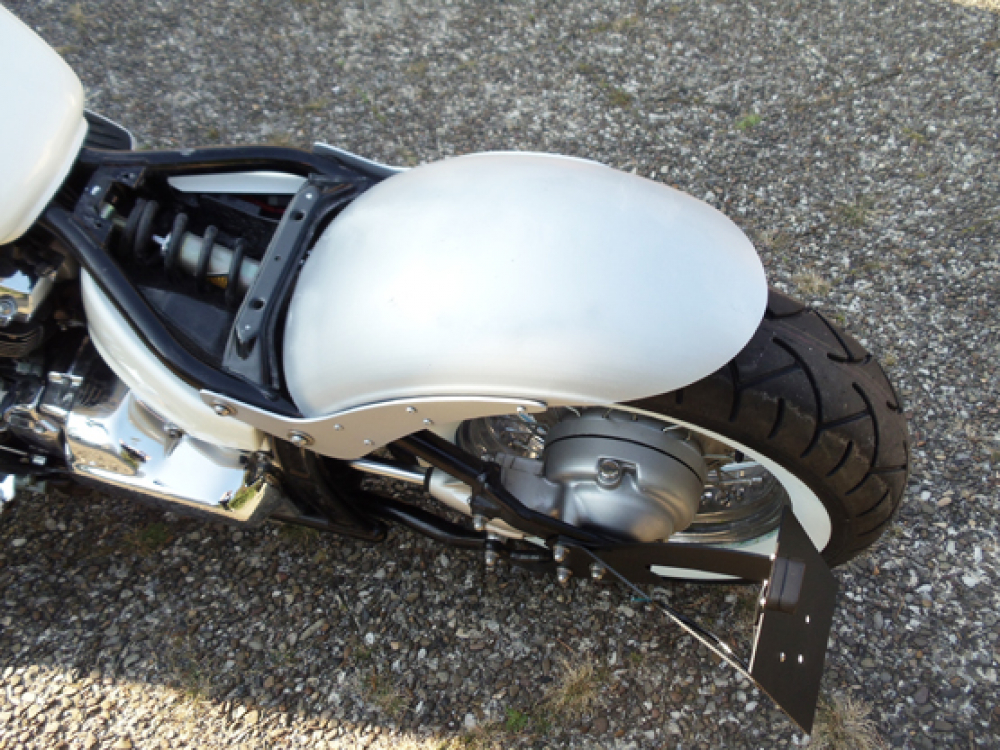 BR Fenderstruts / Schutzblechhalter / glatt / black / Yamaha XVS 1100 / jedes Baujahr
