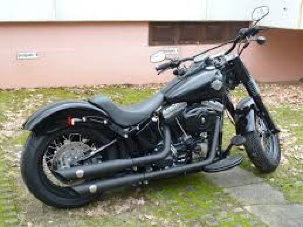 PENZL Neo Classic - Auspuffset verstellb. / black / HD Custom-Classic-Deluxe-Heritage / - 2003 / EG-BE