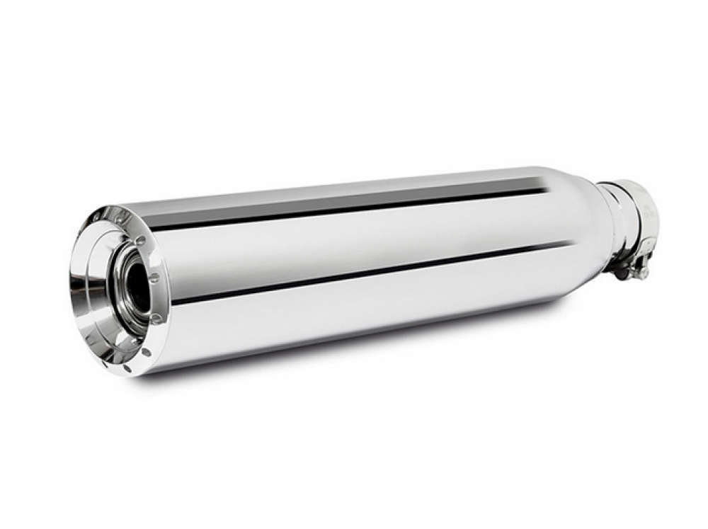 Sale: MILLER 2-2 - Magnum - silber / Kawasaki VN 1700 Classic / SlipOn Auspuff / KAT / EG-BE