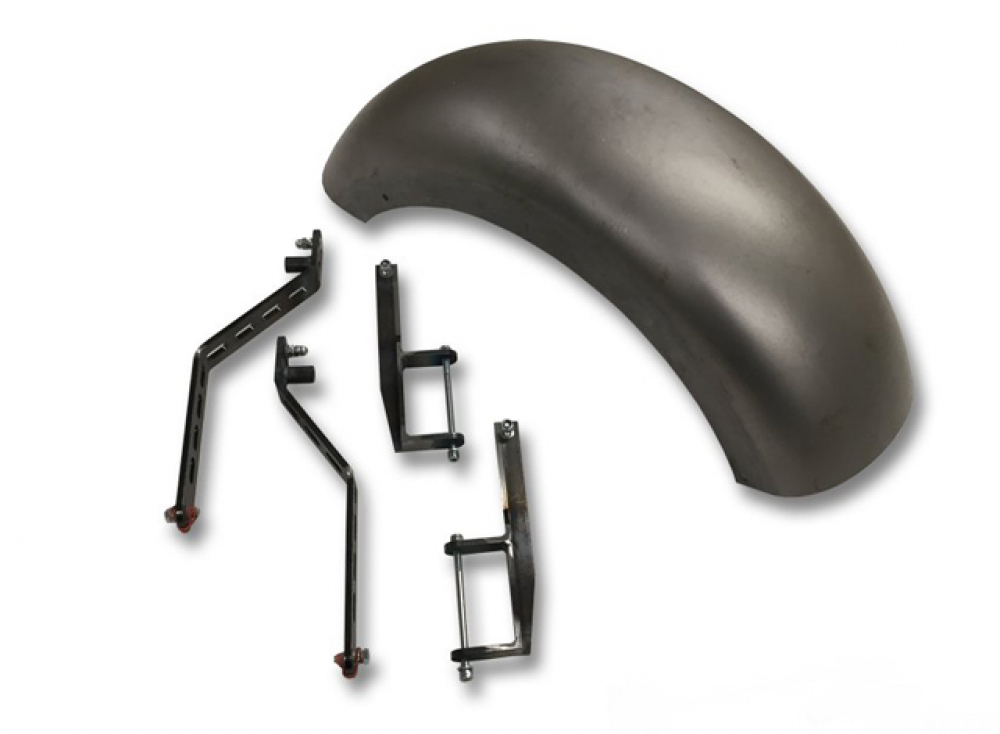 Black Sale: MB Bobber-Schutzblech-Set / schwarz matt / YAMAHA XVS 1100 Cus + Clas / Tüv