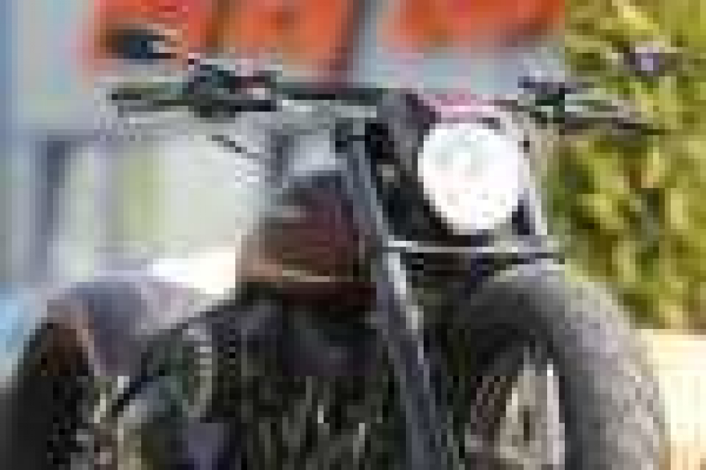 TB LED Mini Blinker Stripe / schwarz / Softail Slim S & Fat Boy S / V-Rod 02-17 / Touring 09-18 mit hydr.Kupplg. / Paar / E-Zei.