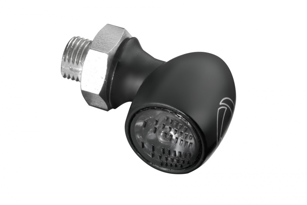 Kellermann LED-SUPER-MINI-Rücklicht-Bremslicht / vertikal / Bullet Atto Dark / schwarz / getöntes Glas / Tüv - Kopie