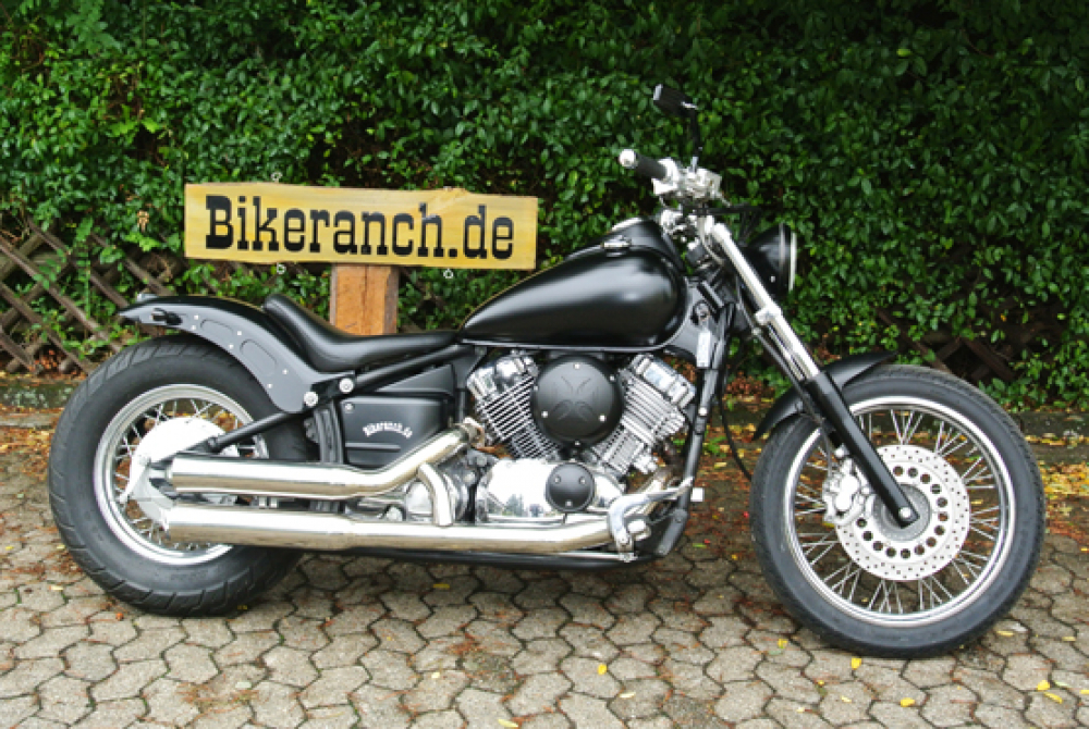 SUPER SALE:  FALCON Double Groove Komplettanlg. /  YAMAHA XVS 650 Custom + Classic / EG-BE