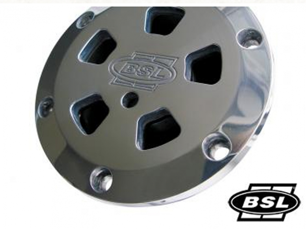BSL The Bomb Hole Auspuff / chrom + black / Sportster / 04-16 / TÜV