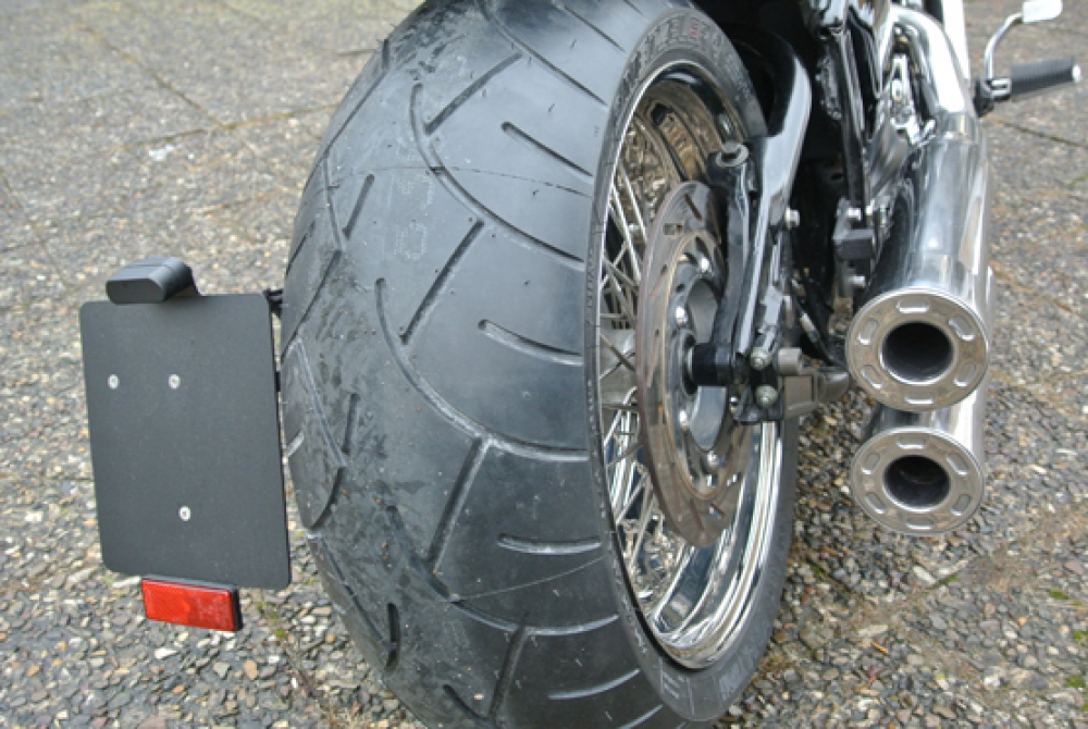 Falcon DoGro Komplettanlage / VA poliert / Chopper / ohne KAT