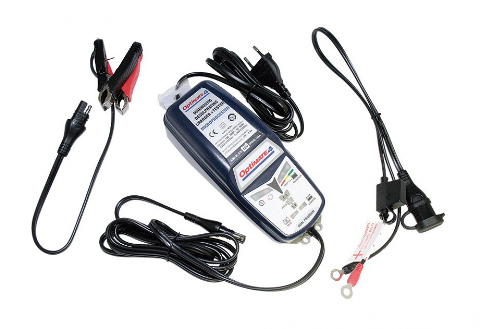 PW OPTIMATE 4 DUAL / Batterie-Erhaltung + Ladegerät