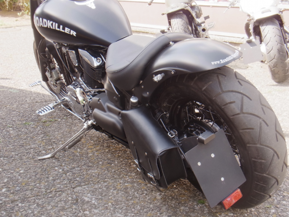 HH vorverlegte Fußrasten - TECH GLIDE / Suzuki  M 800 Intruder / 2010 / + 14 cm / Tüv
