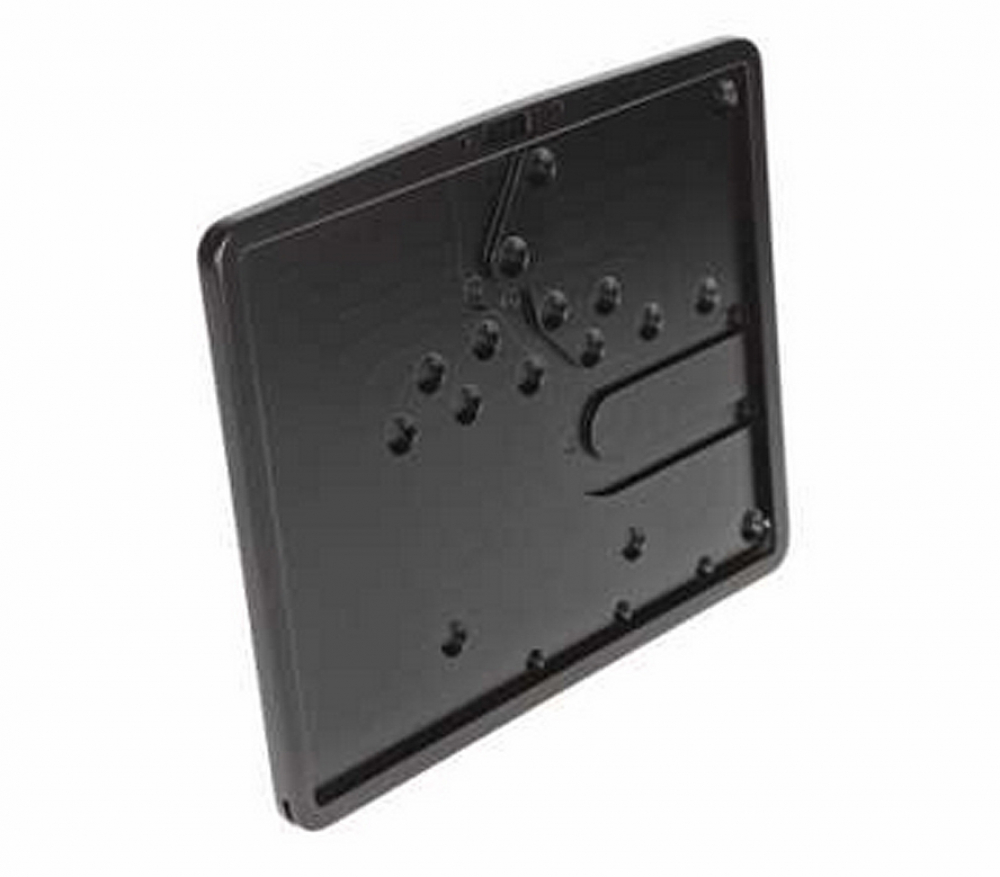 TB - KENNZEICHENTRÄGER Inside Plate / Billet Aluminium schwarz / AT / 21 x 17 cm
