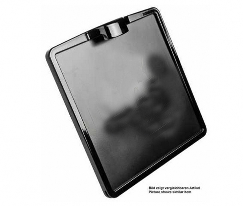 TB - KENNZEICHENTRÄGER Inside Plate / Billet Aluminium schwarz-matt / AT / 21 x 17 cm