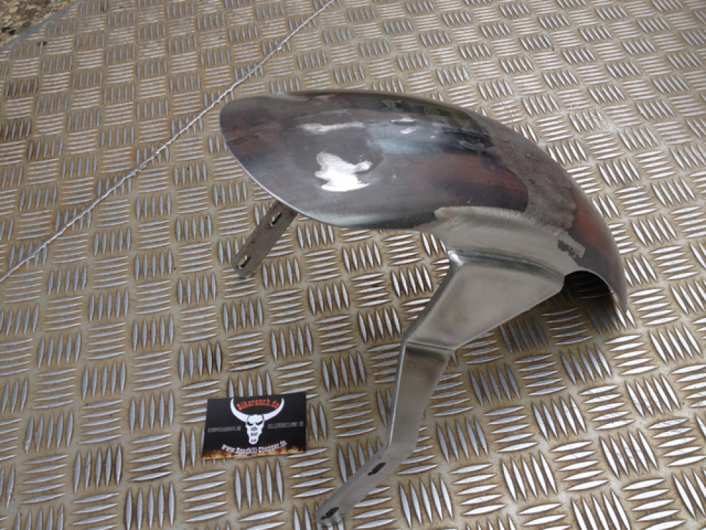 BR FRONTFENDER / STAHL / Roadkiller / SUZUKI M 800 / schwarz glanz gepulvert