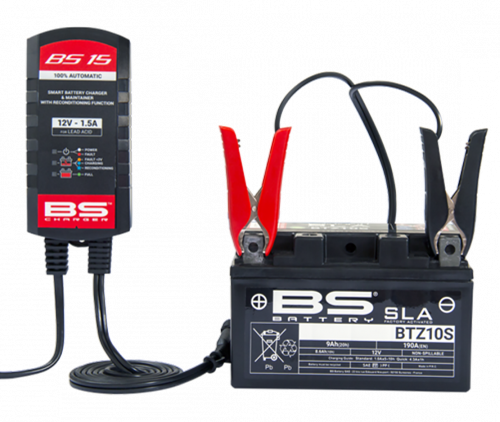 BS BATTERY - BS15 - Intelligentes Batterie - Ladegerät