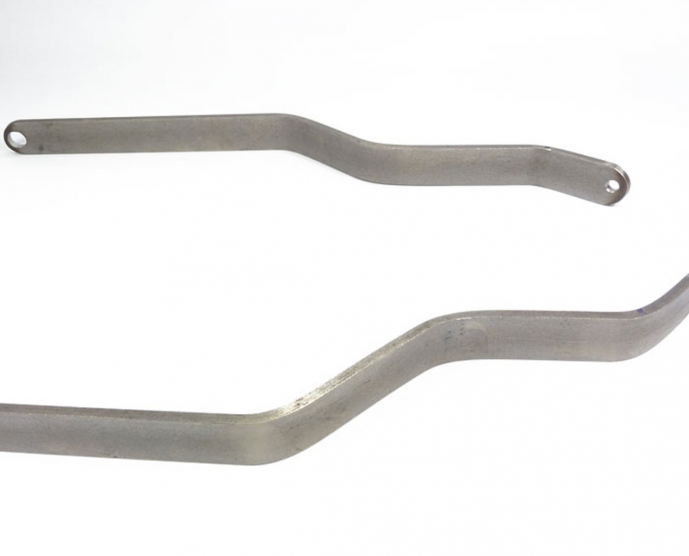 BR - Bobber - Mitschwing - Heckfender - Kit / Kawasaki VN 800 + universal // 200 b / Stahlblech roh