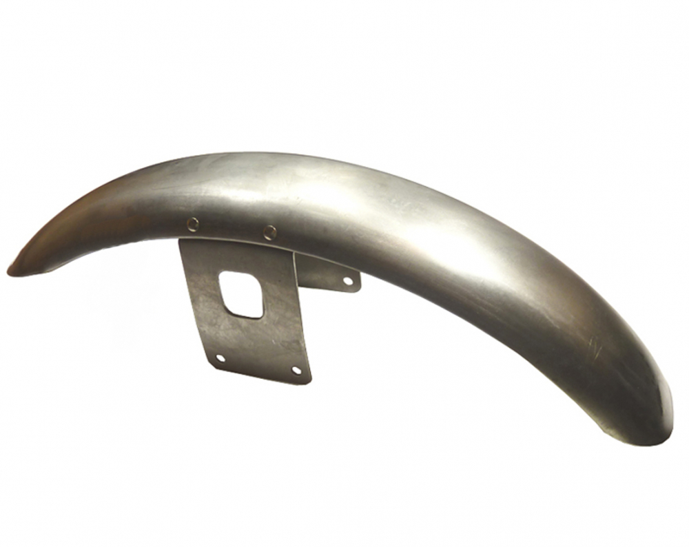 BR Frontfender "Steel raw" Roadkiller "smal - long" / 19 / 21 Zoll Vorderrad - mit Halterung