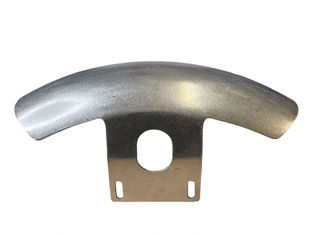 BR - Frontfender - Steel raw - mit Halterung - "short" / Yamaha XVS 650 / 1100 Classic