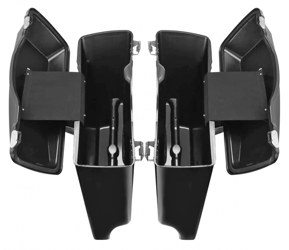 Harley Davidson - Strechkoffer 4" /  1 Kit links + rechts - Touring - Modelle - 1993 - 2013