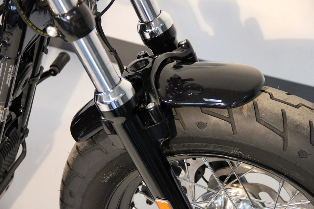 CW - HD-Frontfender - Sportster "Bobber" / ABS - schwarz - lackierfähig / HARLEY Spo 48 - bis 2015 / Tüv