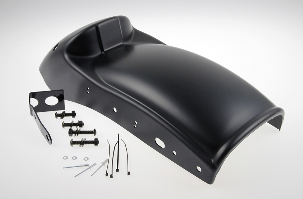 CW - HD-Heckfender - Sportster - "Bobber" / ABS - schwarz - lackierfähig / HARLEY Sportster / ab 2004