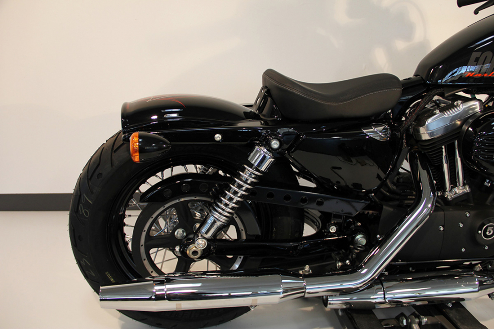 CW - HD-Heckfender - Sportster - "Bobber" / ABS - schwarz - lackierfähig / HARLEY Sportster / ab 2004