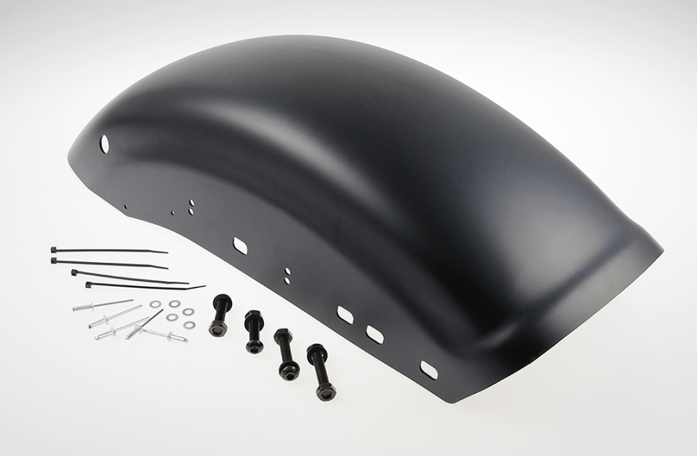 CW - HD-Heckfender - Sportster - "Original-Style" / ABS - schwarz - lackierfähig / HARLEY Sportster / ab 2004 / Tüv