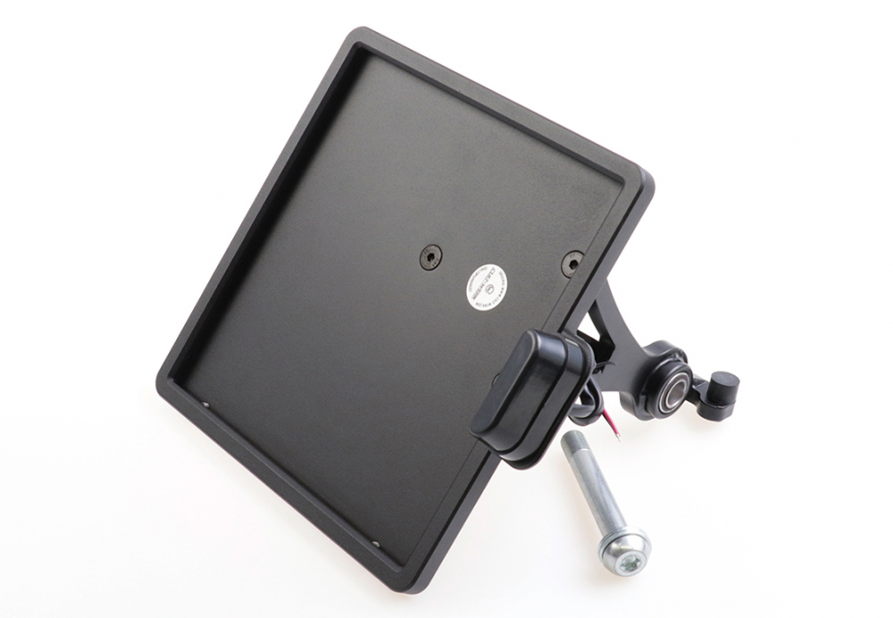 CW - seitl. Kennzeichenh. Kompl.-Set - black / HD Sportster ab 2000 / inkl. Einschubrahmen / TÜV