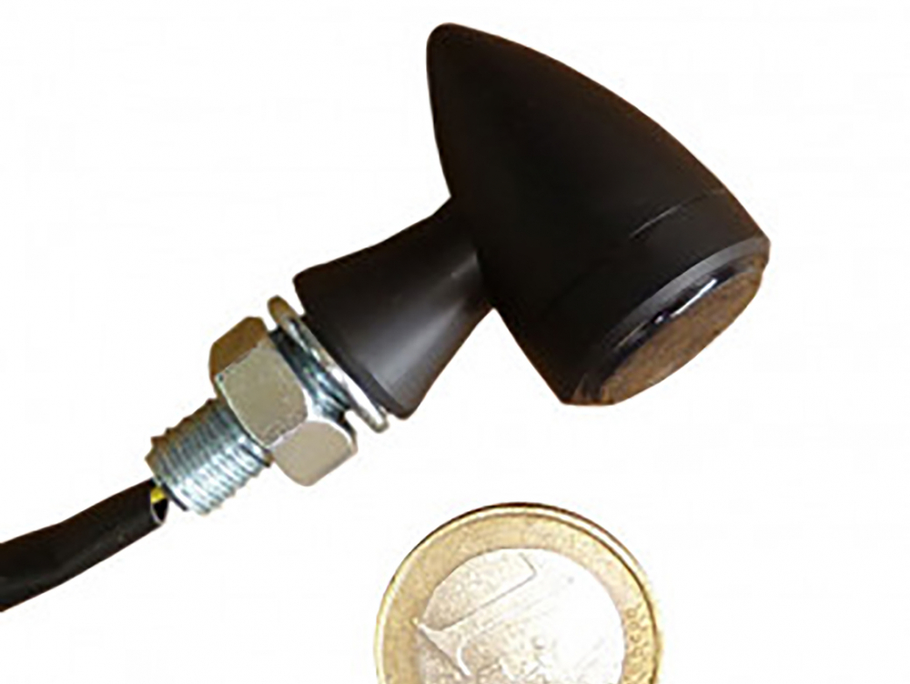 Nur bei uns: PRO - Kennzeichenhalter - X-Shape - Set: inkl. Reflektor + LED-Leuchte + LED-Blinker / black / Honda CMX 500 / 1100 Rebel