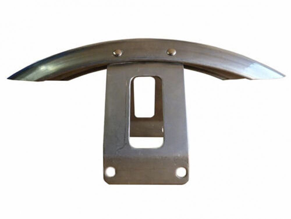 BR Frontfender "Steel raw" Roadkiller "smal shorty" / 19 / 21 Zoll Vorderrad - 90er / 100er Rad