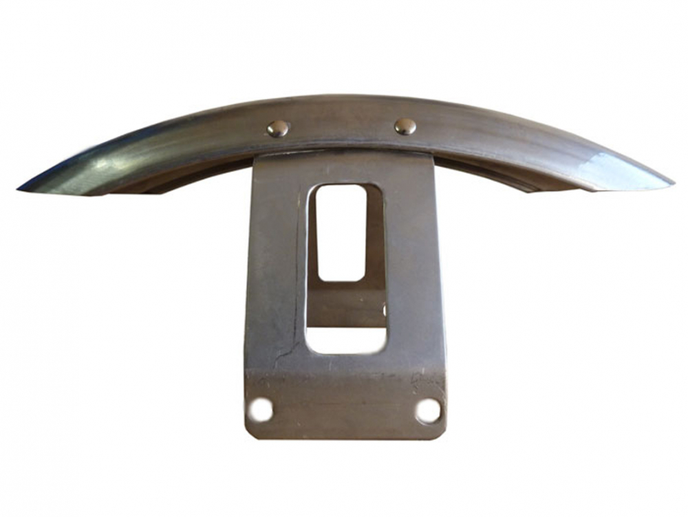 NEU ! BR Frontfender "Steel raw" Roadkiller "smal shorty" / 19 / 21 Zoll Vorderrad - breite Halterung