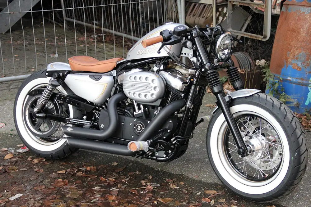 CW Frontfender - Old School / ABS / HD Sportster - Forty Eight 48 - bis 2015