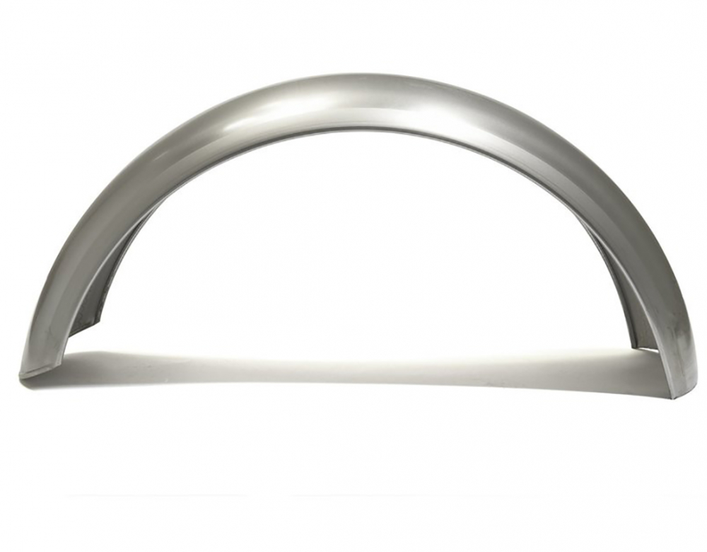 BR Stahlblech - Heckfender / Bobber Round - gebördelt - 180 mm b / für Eigenumbau