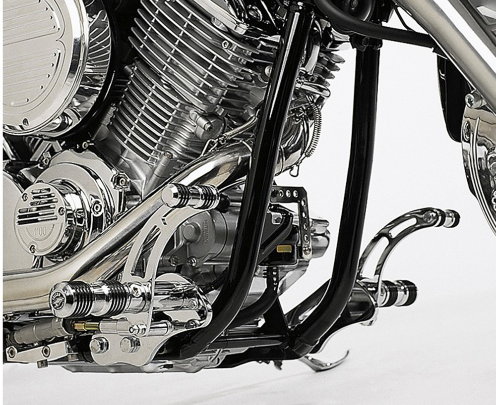 FALCON vorverlg. Fußrasten / 20 cm / Yamaha XV 750 Virago / Tüv