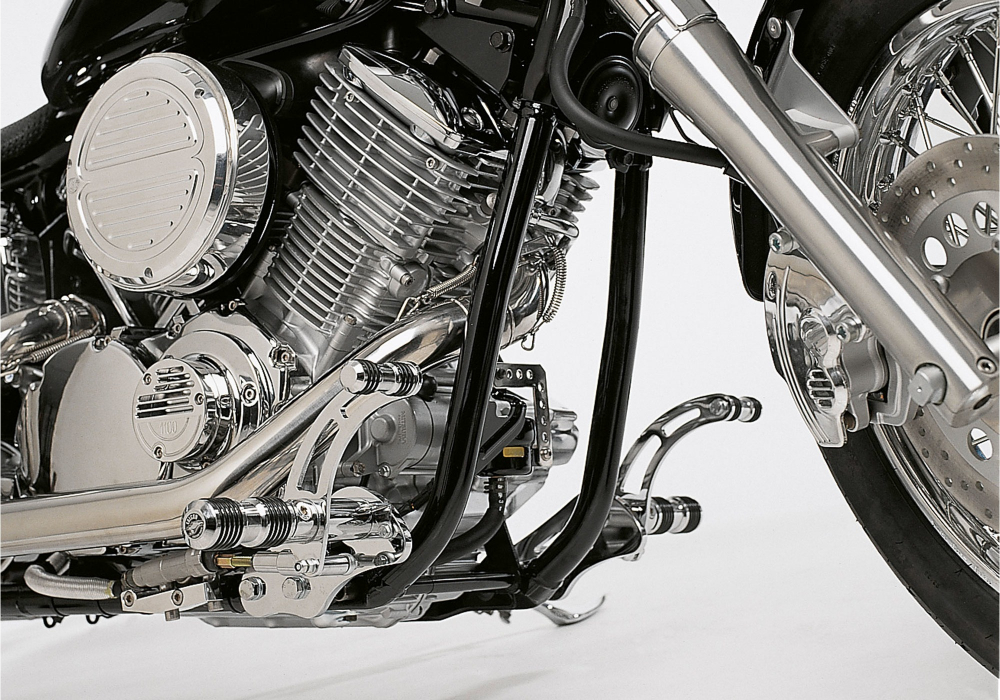FALCON vorverlg. Fußrasten / 20 cm / Yamaha XV 1100 Virago / Tüv