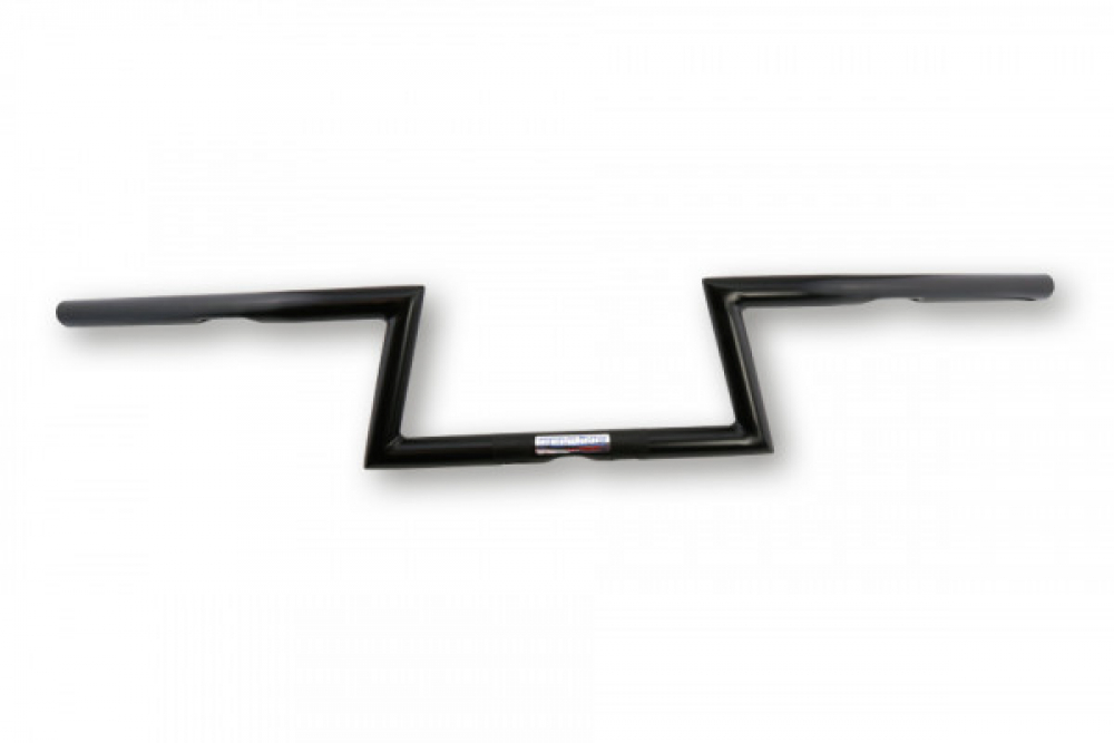 FE LENKER - Z-Bar hoch / 1" / HD mit Kerben / 900 x 145 x 120 mm b / black / Tüv