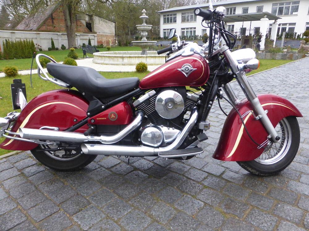 Falcon "Cromo Line" / Kawasaki VN 800 Drifter + Classic / Komplettanlage / EG-BE
