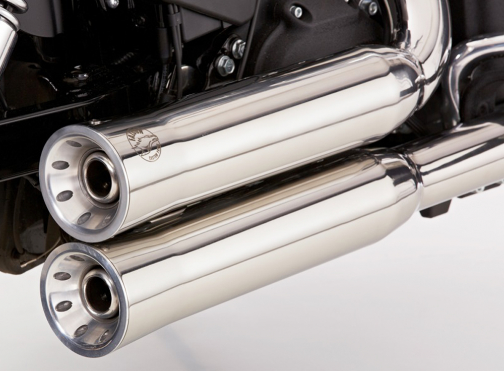 Sound Sale: Falcon Double Groove - mit KAT / Komplettanlg. / Honda VT 750 / RC53 - RC50 / ab 2010 / poliert / EG-BE