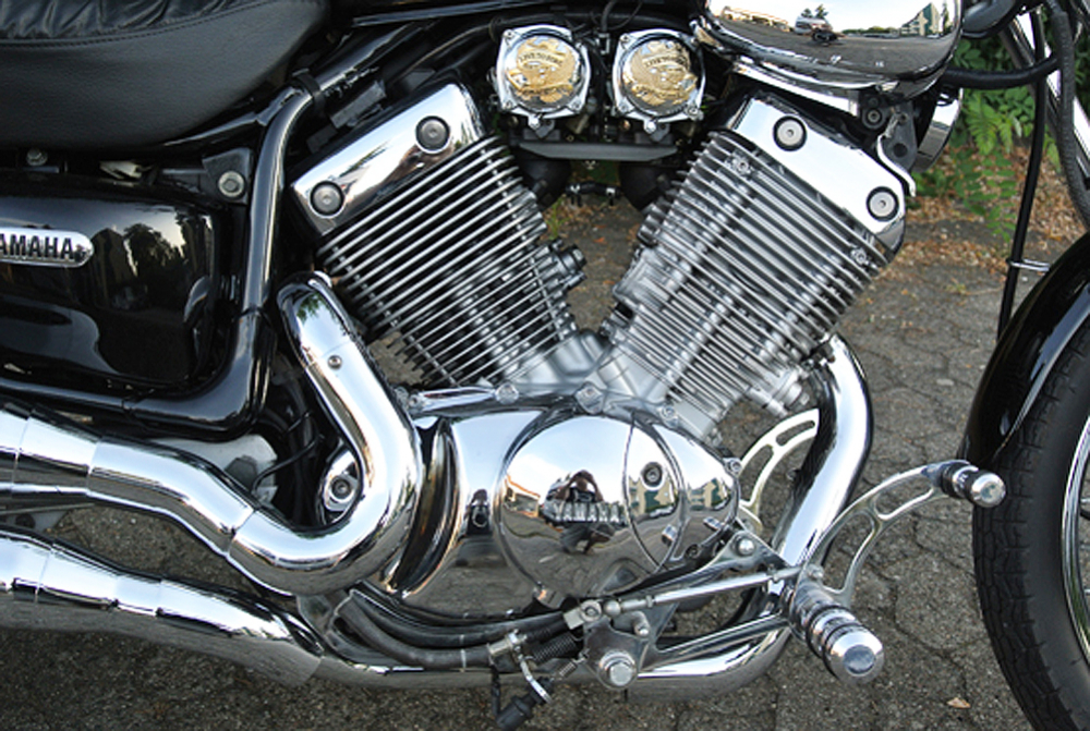 Sofort - Sale: FALCON vorverlg. Fußrasten / 15 cm / Yamaha XV 535 Virago / jedes Baujahr / Tüv