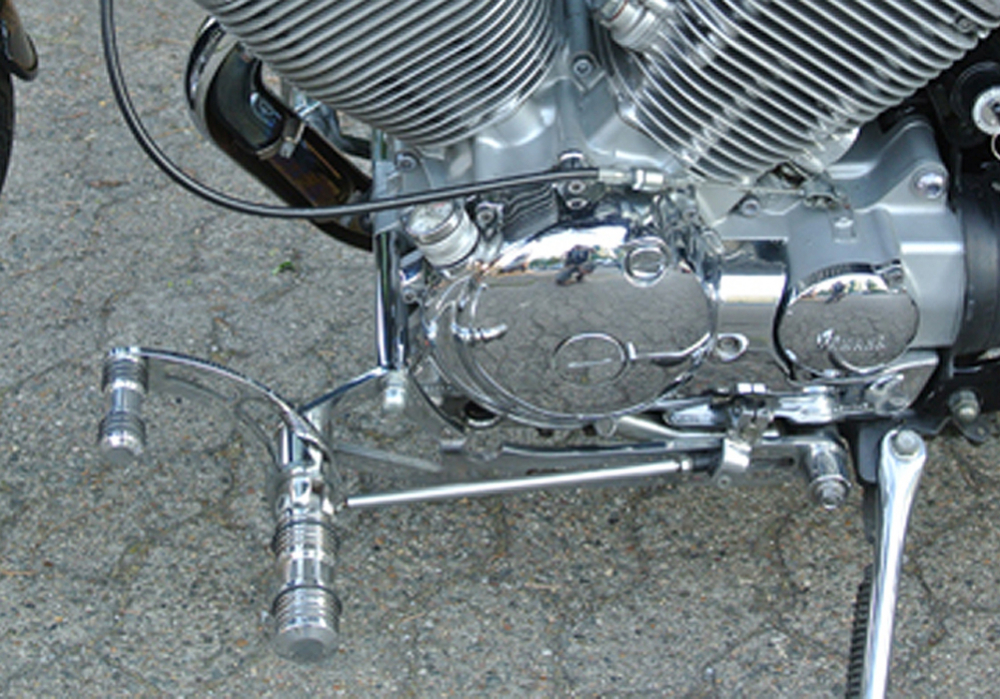 Sofort - Sale: FALCON vorverlg. Fußrasten / 15 cm / Yamaha XV 535 Virago / jedes Baujahr / Tüv
