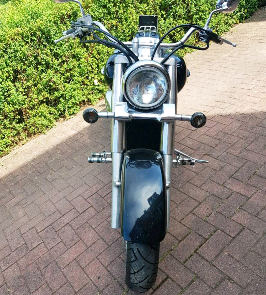 FALCON vorverlg. Fußrasten / 12 cm / Suzuki M 800 Intruder / Tüv