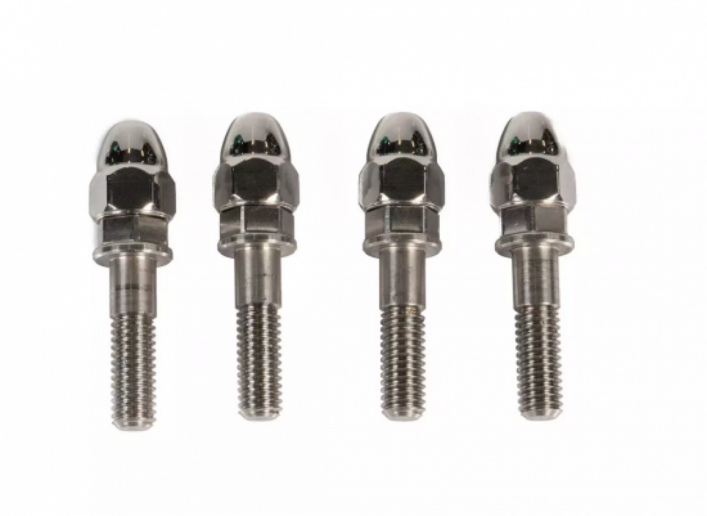 BR - Custom - Gepäckträger / Harley Softail / Custom - Bikes / ab 2018 / 16" - 18" Heckfender - 200er  / Steel schwarz