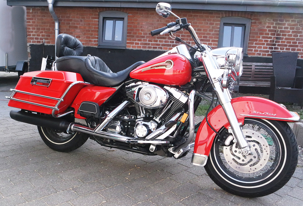 KESSTECH - ESD / chrom - elektron. verstellbar / HD Touring - Road King  / 00 - 07 / mit EG / ABE