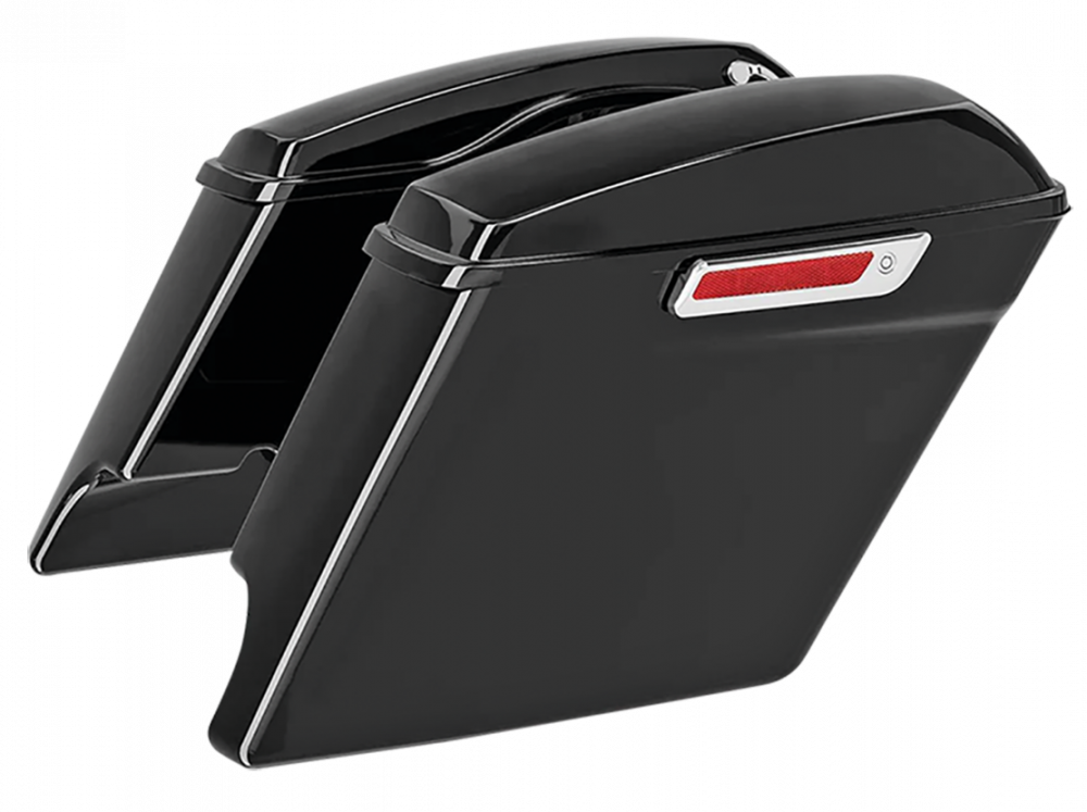 Harley Davidson - Strechkoffer 4" /  1 Kit links + rechts - Touring - Modelle ab Bj. 2014